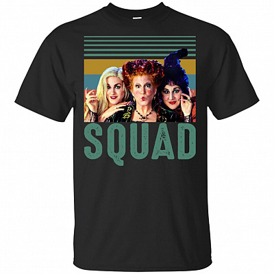 Squad Three Witches Vintage Design T-shirt