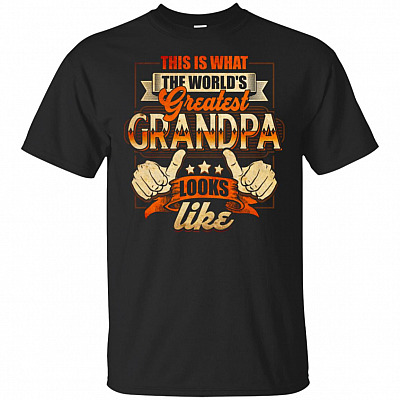 This Is What The Worlds Greatest Grandpa Looks Like Vintage T-Shirt