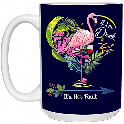 15 oz. White Mug