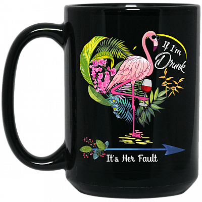 15 oz. Black Mug