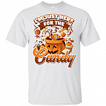 I'm Just Here For The Candy Halloween T-Shirt - Youth Shirt