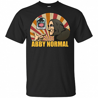 Abby Brain Normal Funny Vintage Movie T-shirt