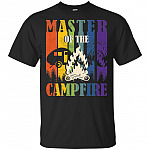 Master Of The Camp Fire T-Shirt - Funny Camping Gift Shirt