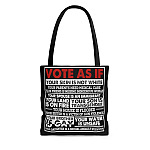 Vote As If You Skin Is Not White You Parents Need Medical Tote Bag - Reusable Grocery Shopping Bag