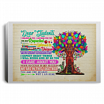 Dear Student I Care About You We Are In This Together Framed Canvas Prints - Unframed Poster