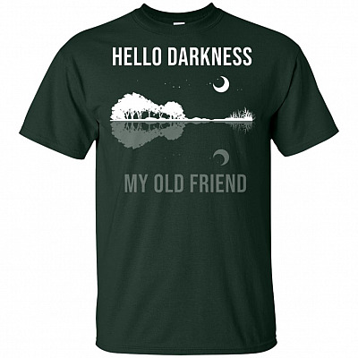 Alternative view of Hello Darkness My Old Friend T-Shirt