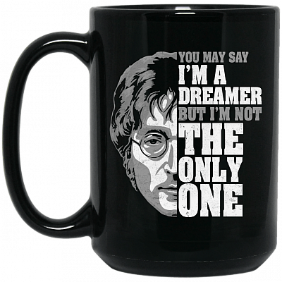 15 oz. Black Mug