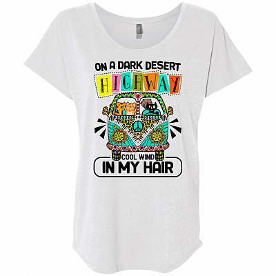 Ladies Triblend Dolman Sleeve