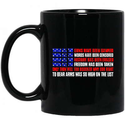 11 oz. Black Mug