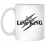 Drugs Funny The Line-King Ceramic Coffee Mug - Beer Stein -Water Bottle - Color Changing Mug