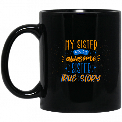 11 oz. Black Mug