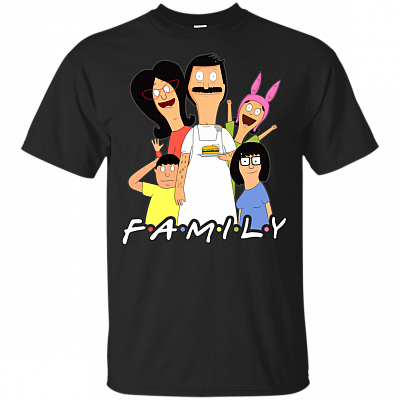 Funny Bob's Family Burgers Friends T-Shirt