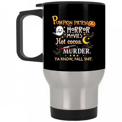 14 oz. Silver Travel Mug