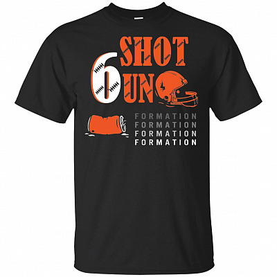 Baker Shot6gun Browns Shotgun Formation Mayfield Quarterback T-Shirt - Mayfield Chugging Shirt Shirt V-neck