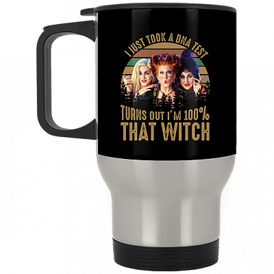 14 oz. Silver Travel Mug