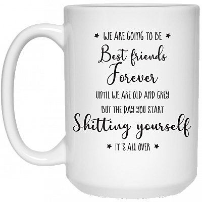 15 oz. White Mug
