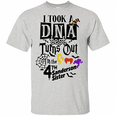 I Took A DNA Test Turns Out I Am The 4th Sanderson Sister T-Shirt - Hocus Squad V-Neck Tee