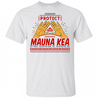 Ku Kiai Mauna We Are Mauna Kea Defend Kanaka Maoli Kea Native Hawaiian Hands T-Shirt