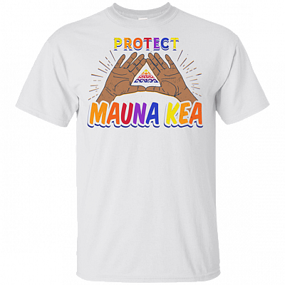 Ku Kiai Mauna Protect Mauna Kea Defend Kanaka Maoli Kea Hawaiian Hands T-Shirt