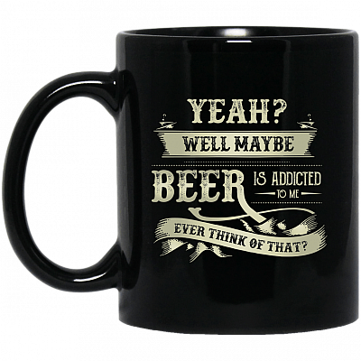 11 oz. Black Mug