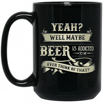 15 oz. Black Mug