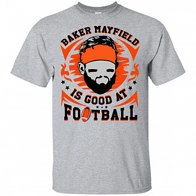 Baker Is Good At Football - Mayfield T-shirt - V-neck