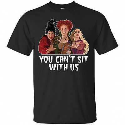 You Can't Sit with Us Hocus Halloween T-Shirt #1