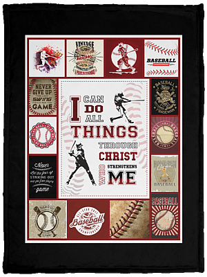 I Can Do All Things Through Christ Who Strengthens Me Blanket