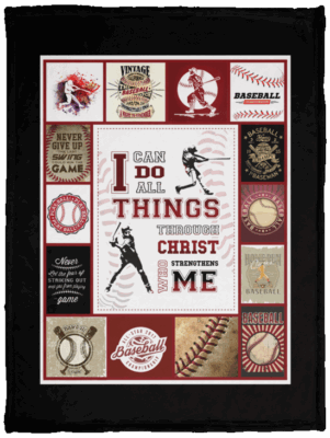 I Can Do All Things Through Christ Who Strengthens Me Blanket