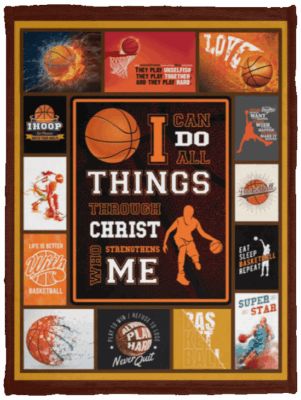 I Can Do All Things Through Christ Who Strengthens Me Blanket