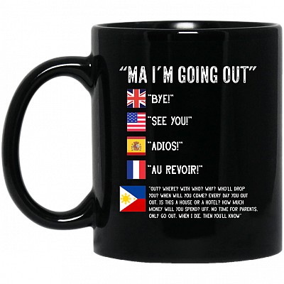 11 oz. Black Mug