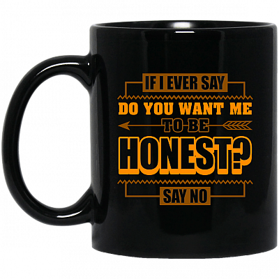 11 oz. Black Mug