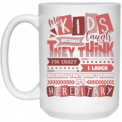 15 oz. White Mug