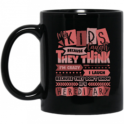 11 oz. Black Mug