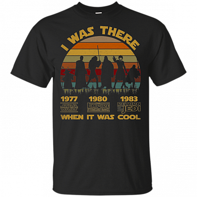Vintage I Was There When It Was Cool T-Shirt