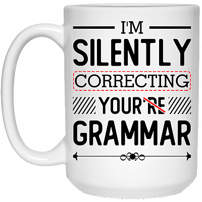 15 oz. White Mug