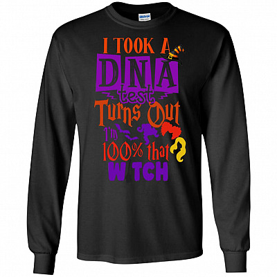 I Took A DNA Test Turns Out I Am That Witch - Hocus Squad Hoodie - Long Sleeve - Sweatshirt