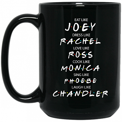 15 oz. Black Mug