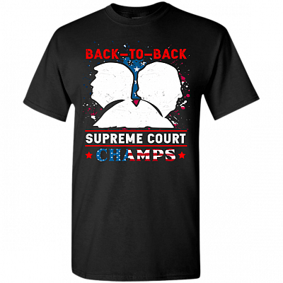 Mitch McConnell Back-To-Back Supreme Court Champs Re-Elect President Donald Trump 2020 T-Shirt