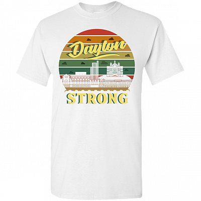 Vintage Dayton Strong Ohio Remembrance T-Shirt | Stand with #DaytonStrong Stop Hate Tee
