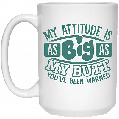 15 oz. White Mug