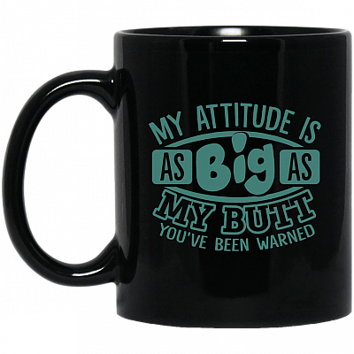 11 oz. Black Mug