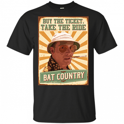 Buy The Ticket Take The Trip Bat Country T-Shirt