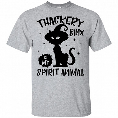 Thackery Binx Is My Spirit Animal Hocus Po-cus T-Shirt