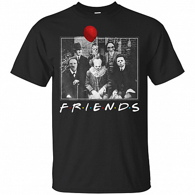Friends Halloween Michael Jason Penny T-Shirt