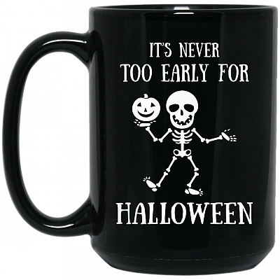 15 oz. Black Mug