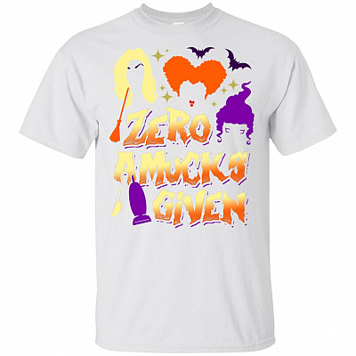 Zero Amucks Given Hocus Halloween T-Shirt