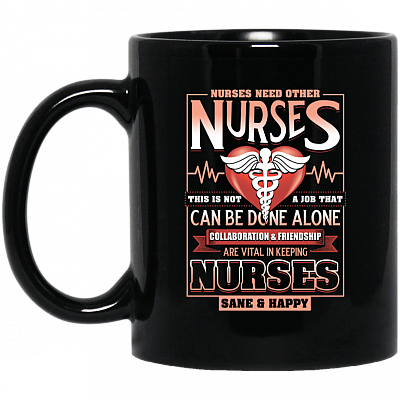 11 oz. Black Mug