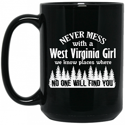 15 oz. Black Mug