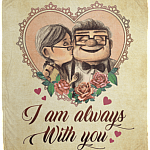I Am Always With You Fleece Blanket - Premium Sherpa Blanket - Woven Blanket